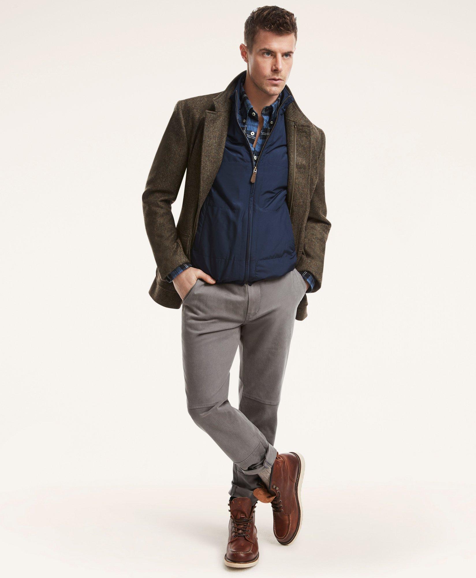 Brooks brothers 2024 tweed jacket mens