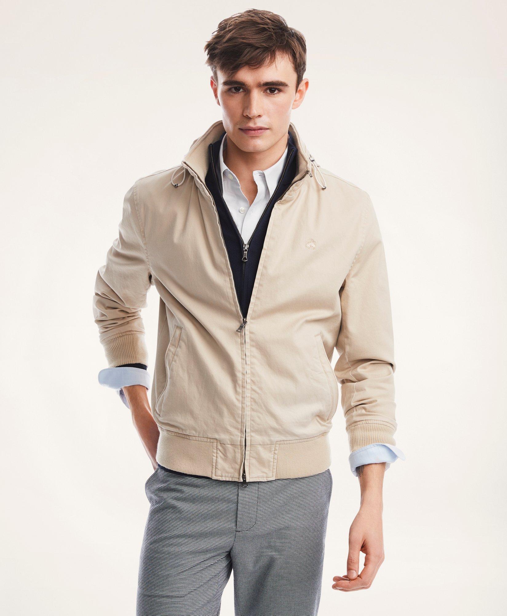 cotton jersey bomber