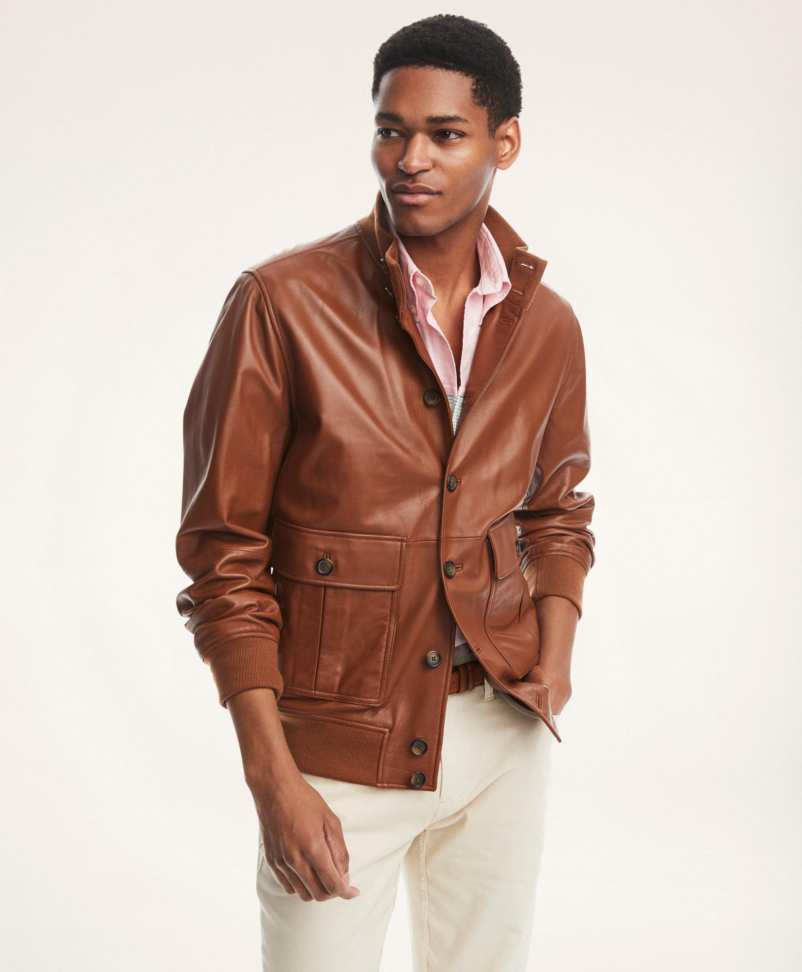 Brooks 711 best sale leather jacket