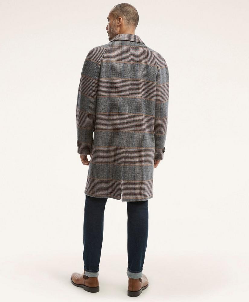 Wool Blend Balmacaan Coat, image 3
