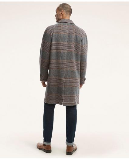 Wool Blend Balmacaan Coat, image 3