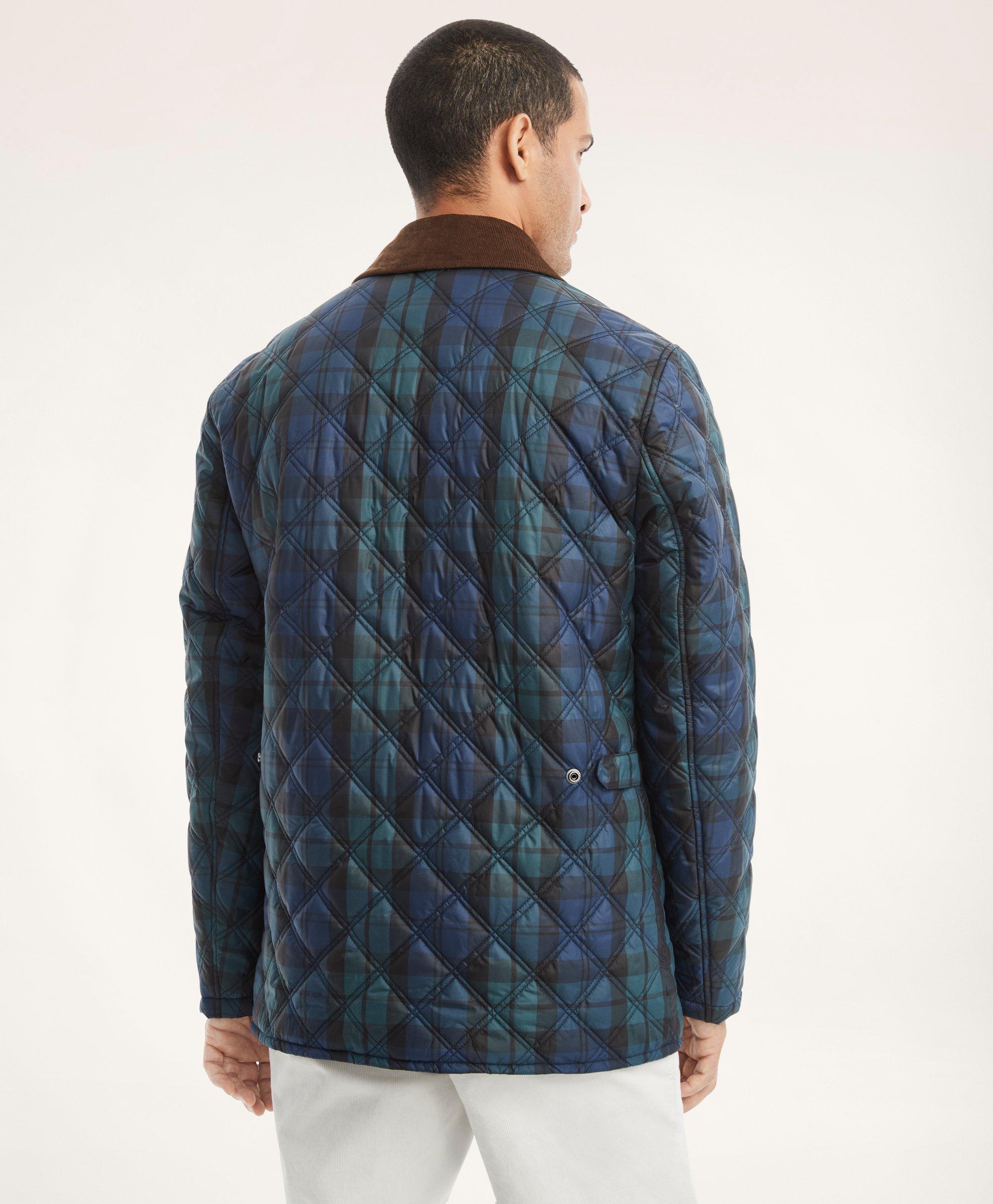 Brooks brothers quilted store walking coat