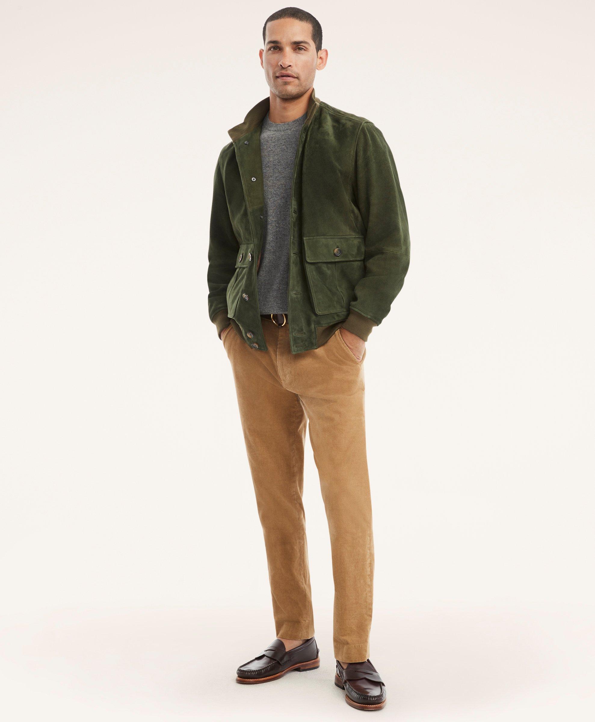 Brooks brothers store suede jacket