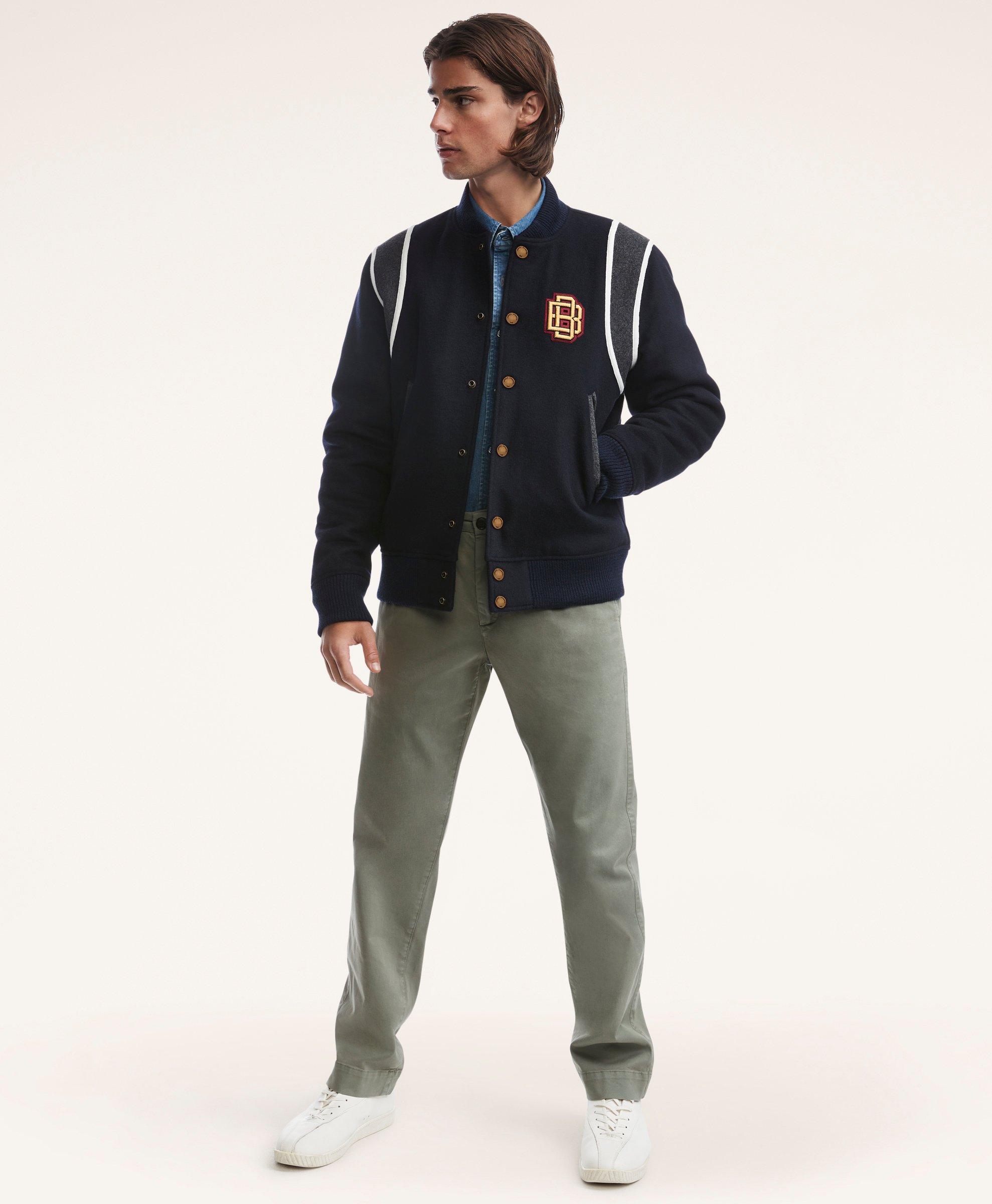 2021年にロンハーマンにてBrooks Brothers  Varsity Jacket