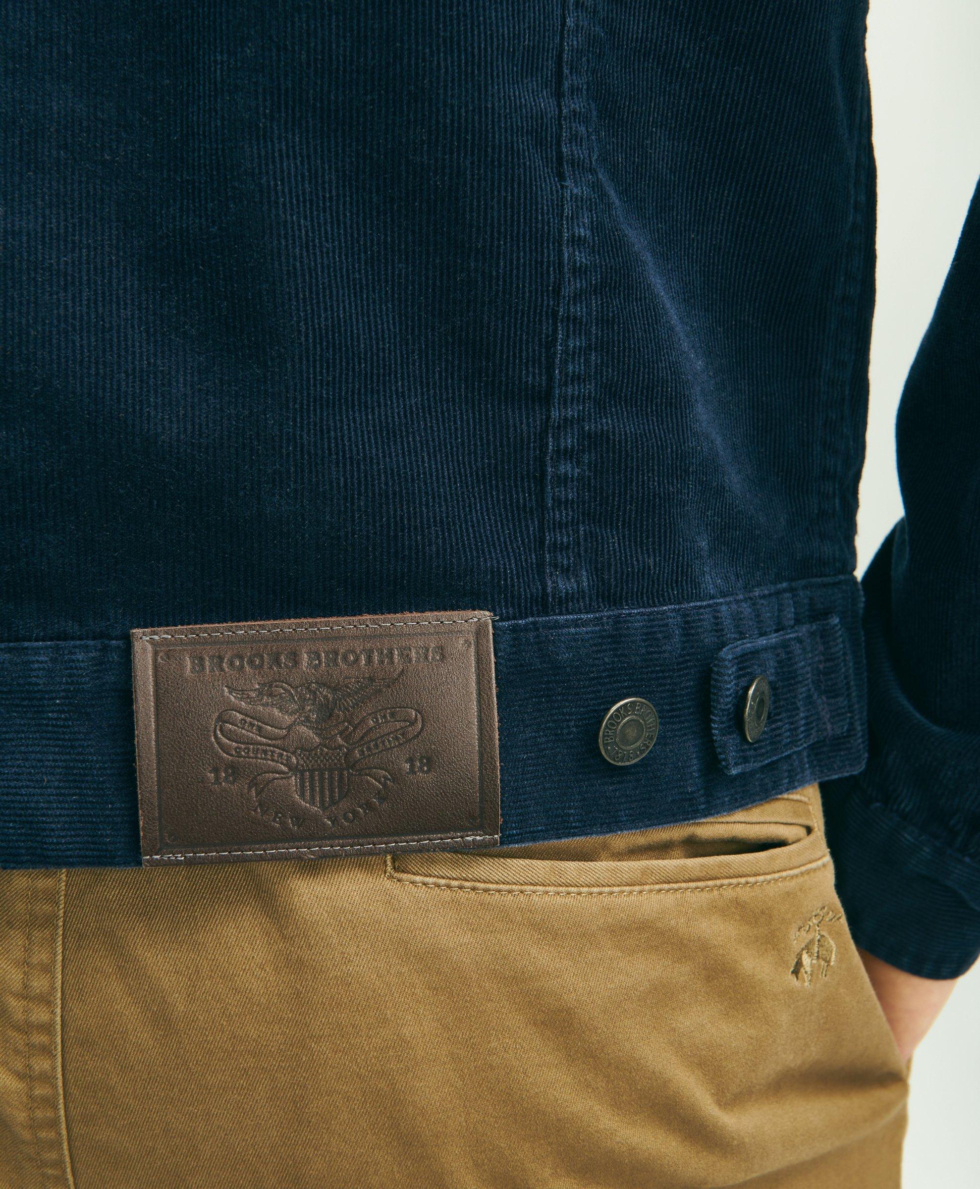 Medium Wale Corduroy Trucker Jacket, image 7