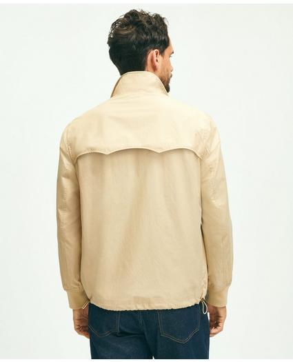 Cotton Blend Harrington Jacket, image 3
