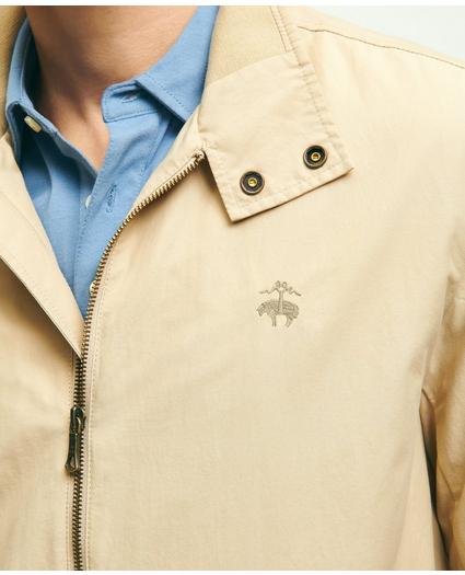 Cotton Blend Harrington Jacket, image 4