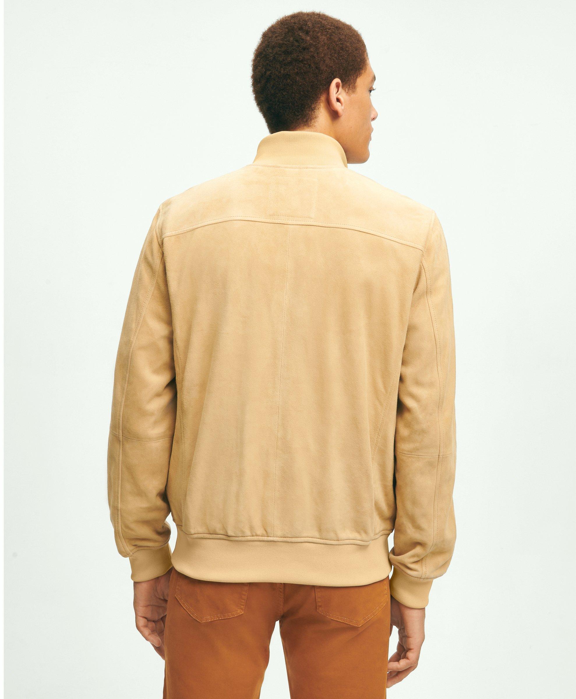 Brooks brothers store suede jacket