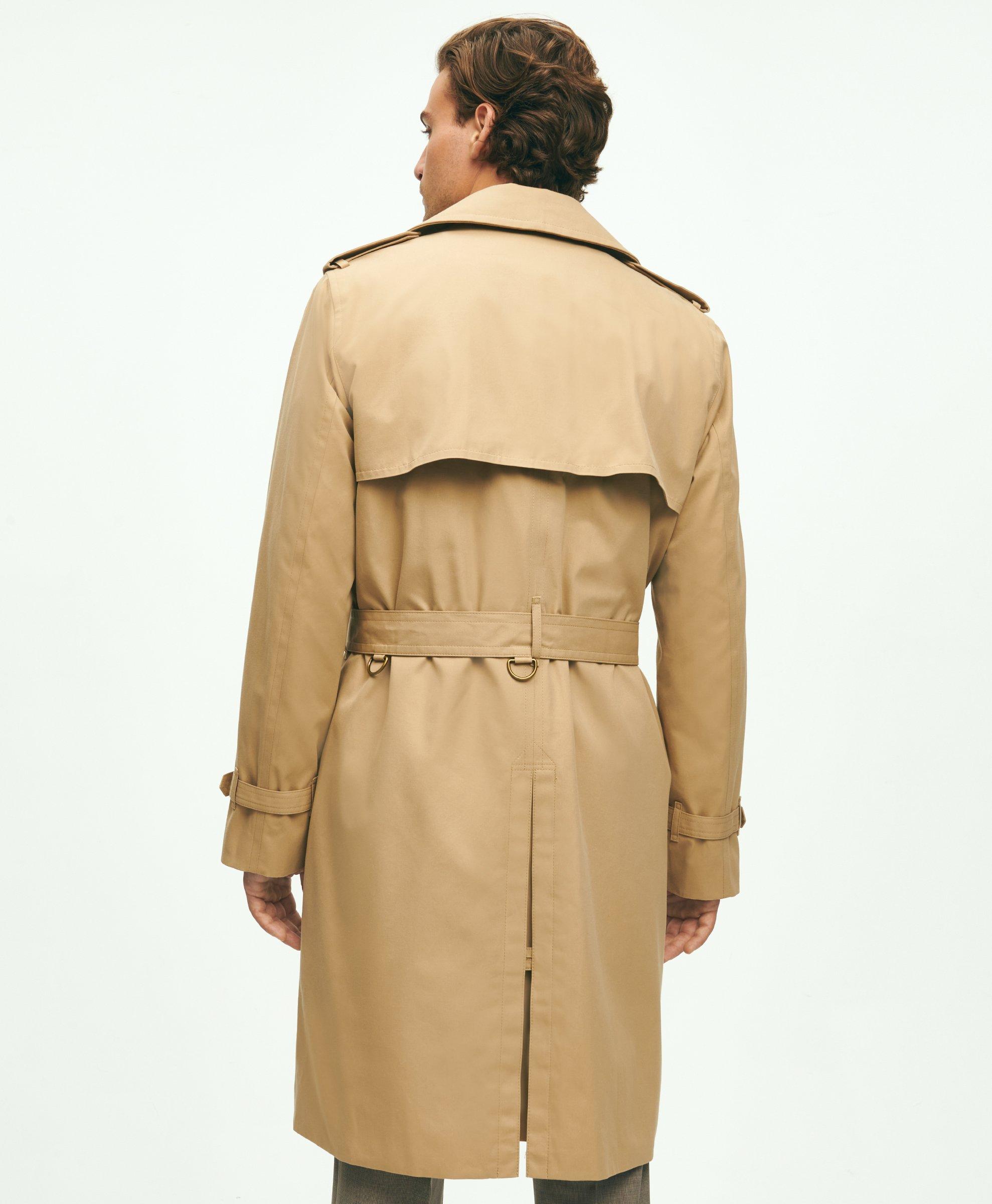 Brooks Brothers Women's Cotton Trench Coat