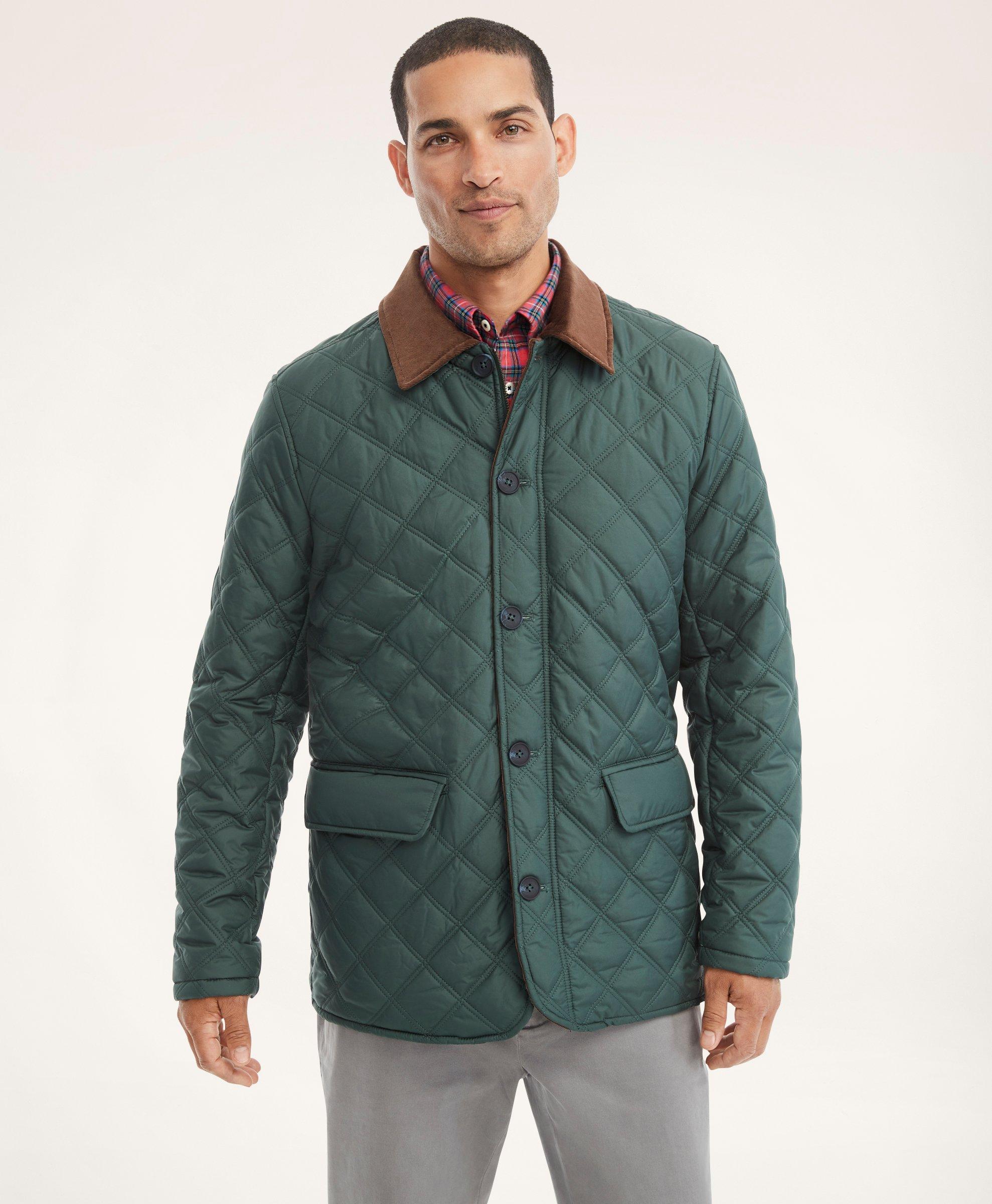 Brooks brothers store quilted coat