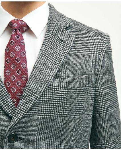 Wool Blend Double-Faced Glen Plaid Overcoat, image 4