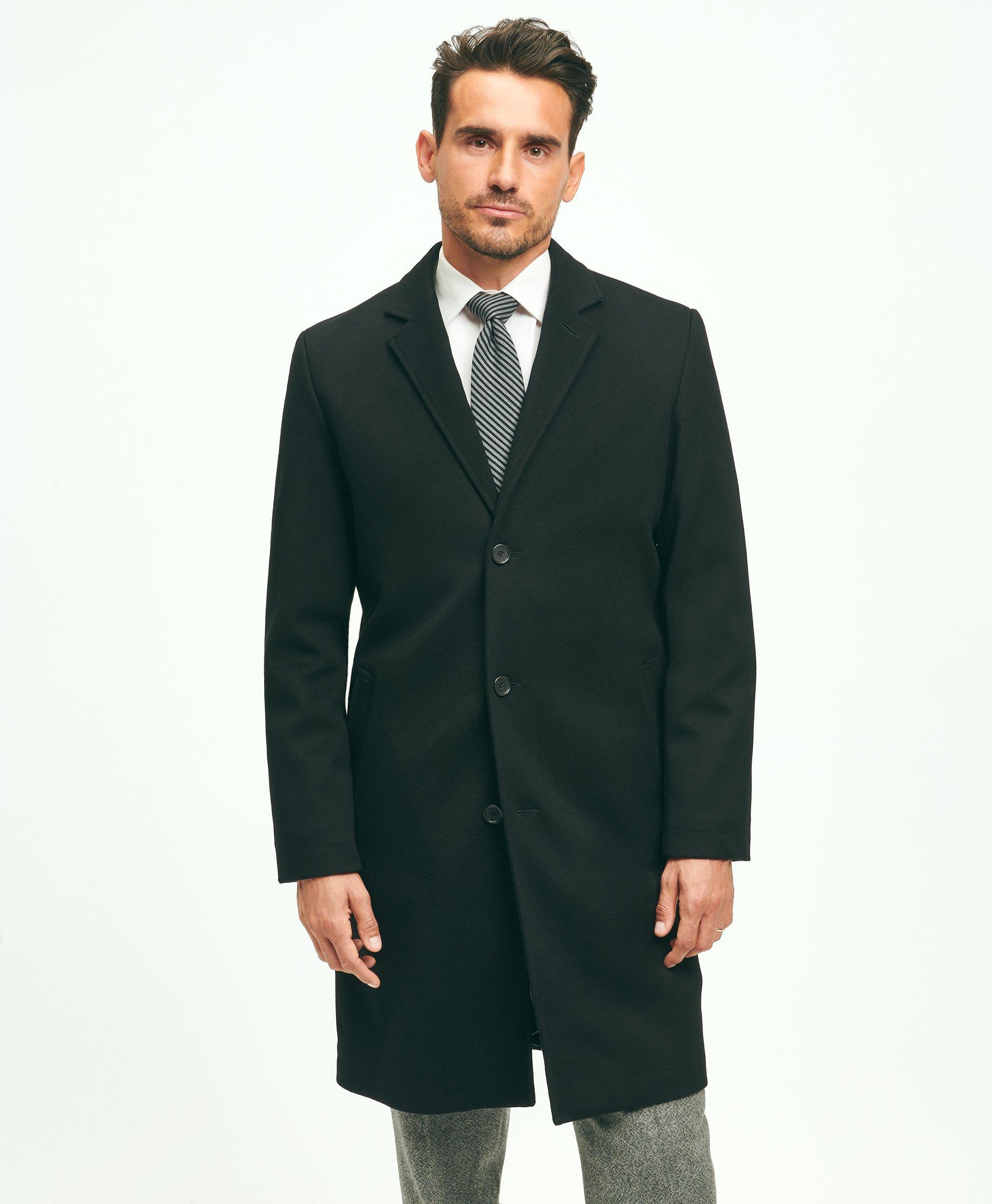 Brooks brothers cashmere overcoat best sale