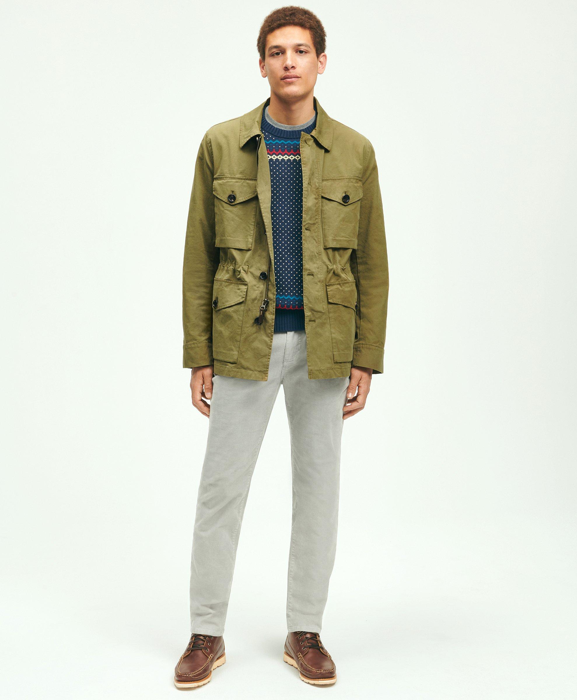 Green field outlet coat