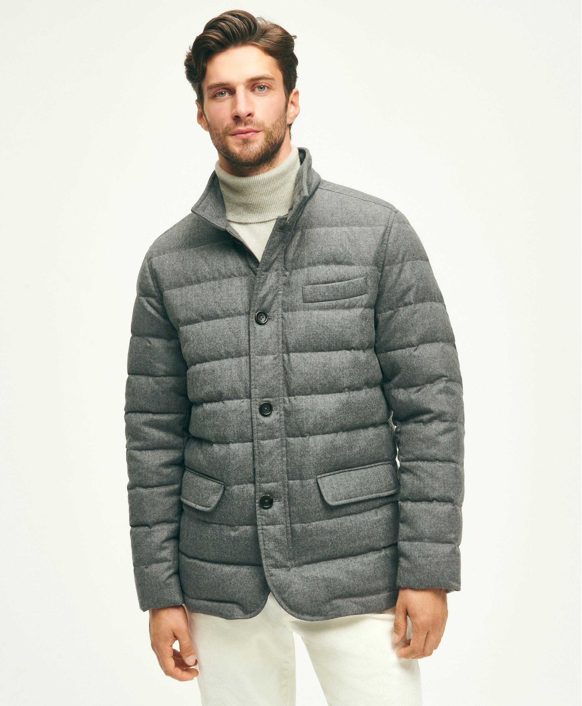 Wool Down Puffer Blazer