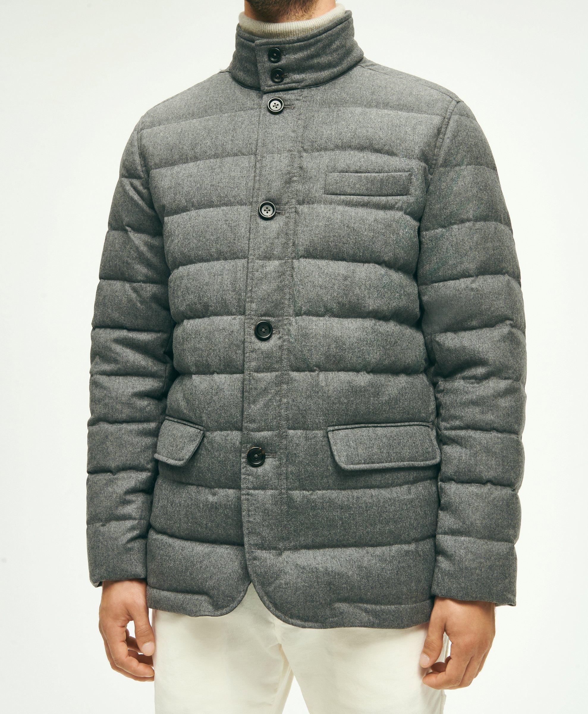 Wool Down Puffer Blazer