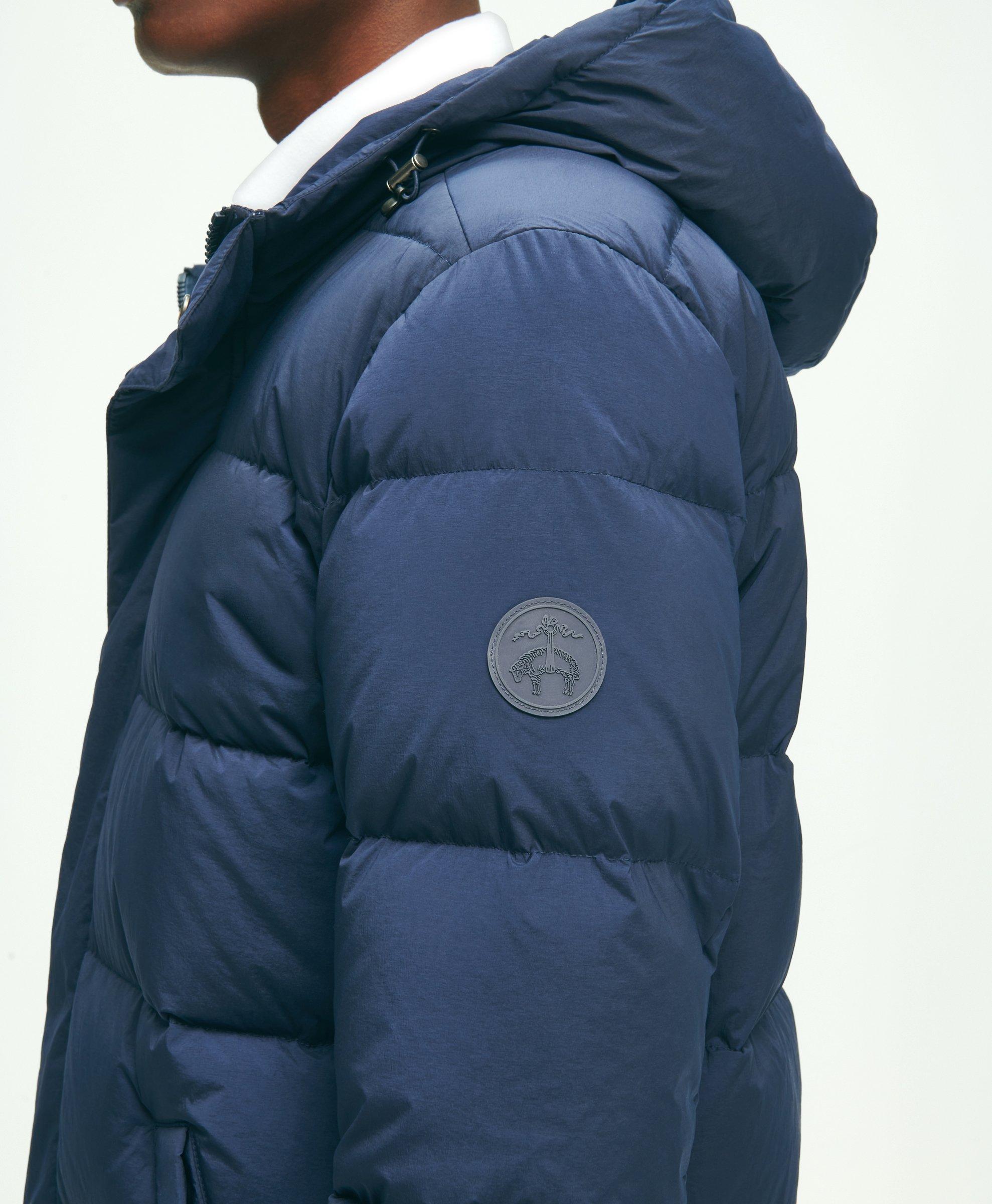 Tech Hooded Down Puffer Parka