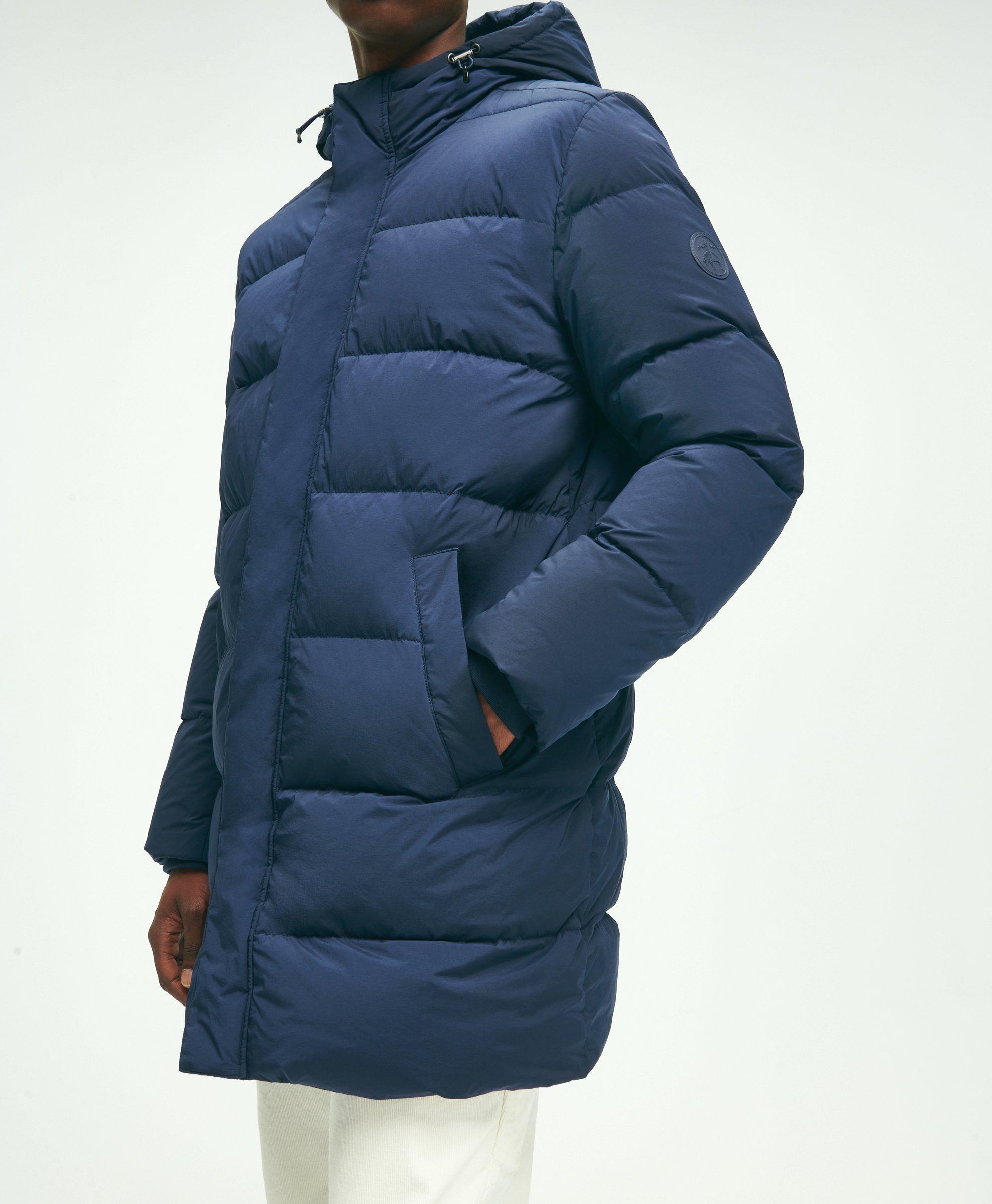 Tech Hooded Down Puffer Parka