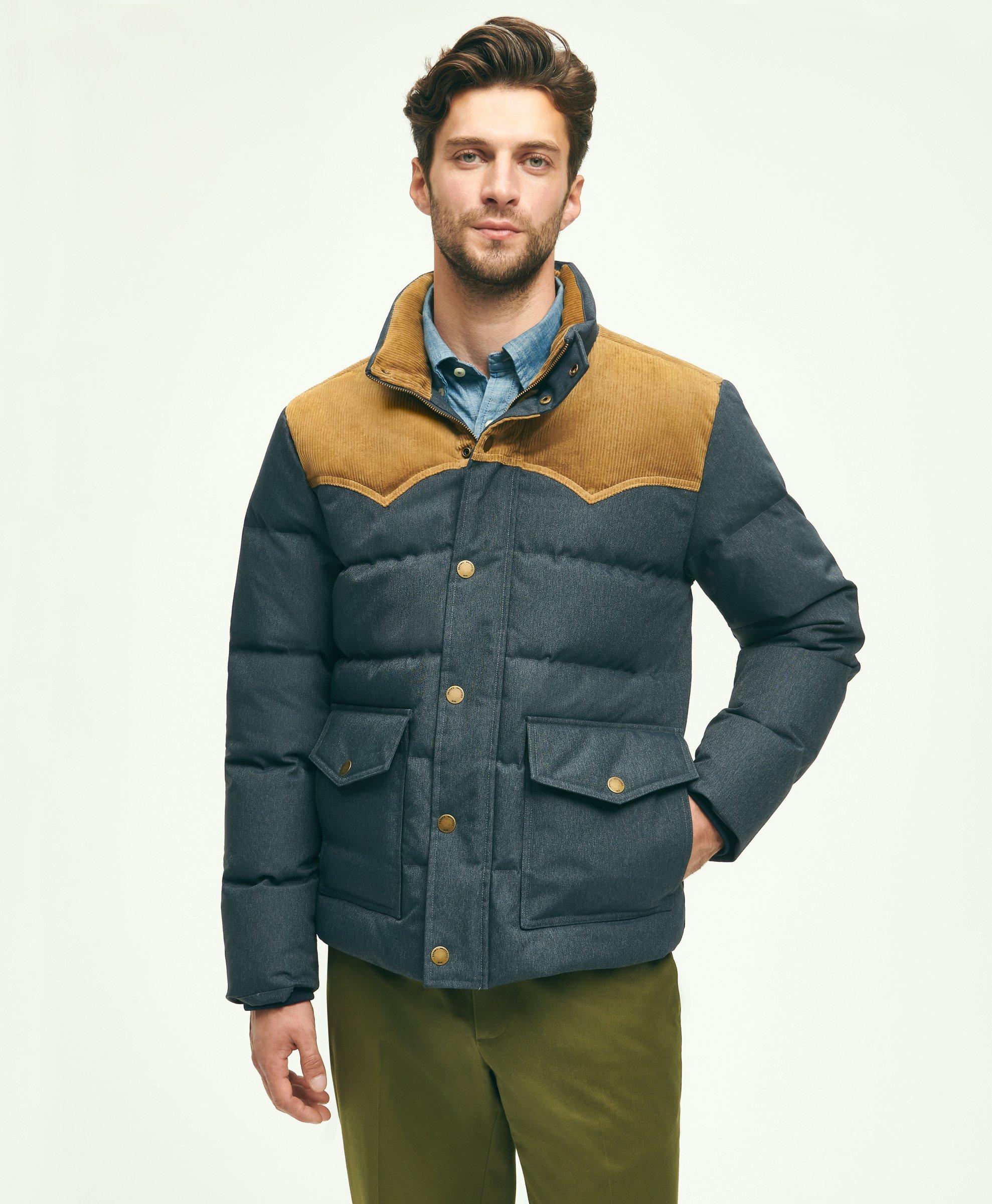  AMERII Fleece Padded Denim Jacket Men's Lapel Cotton Jacket Fur  Collar to Keep Warm Cute (Color : Light Blue, Size : 3X-Large) : Clothing,  Shoes & Jewelry