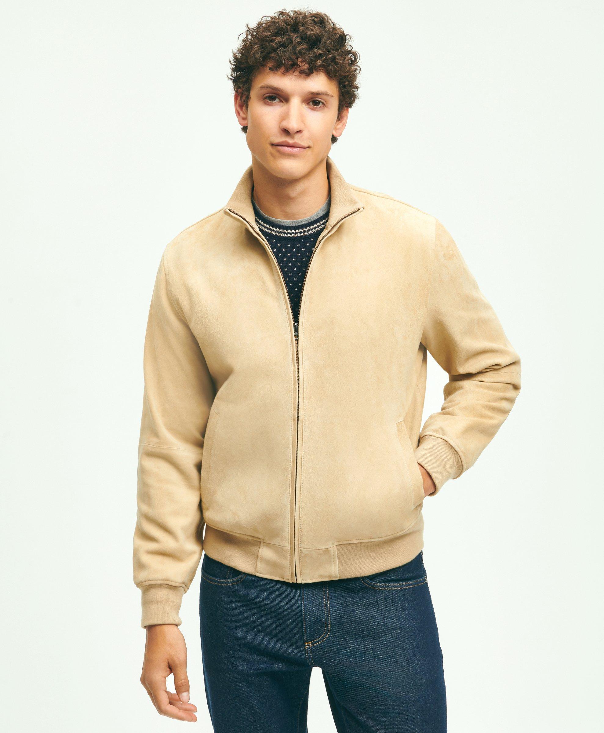 Bomber jacket - Light beige - Men