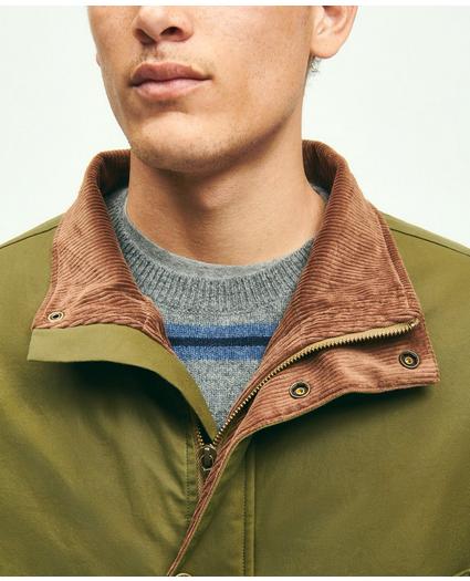 Cotton Hooded Waxed Parka, image 7