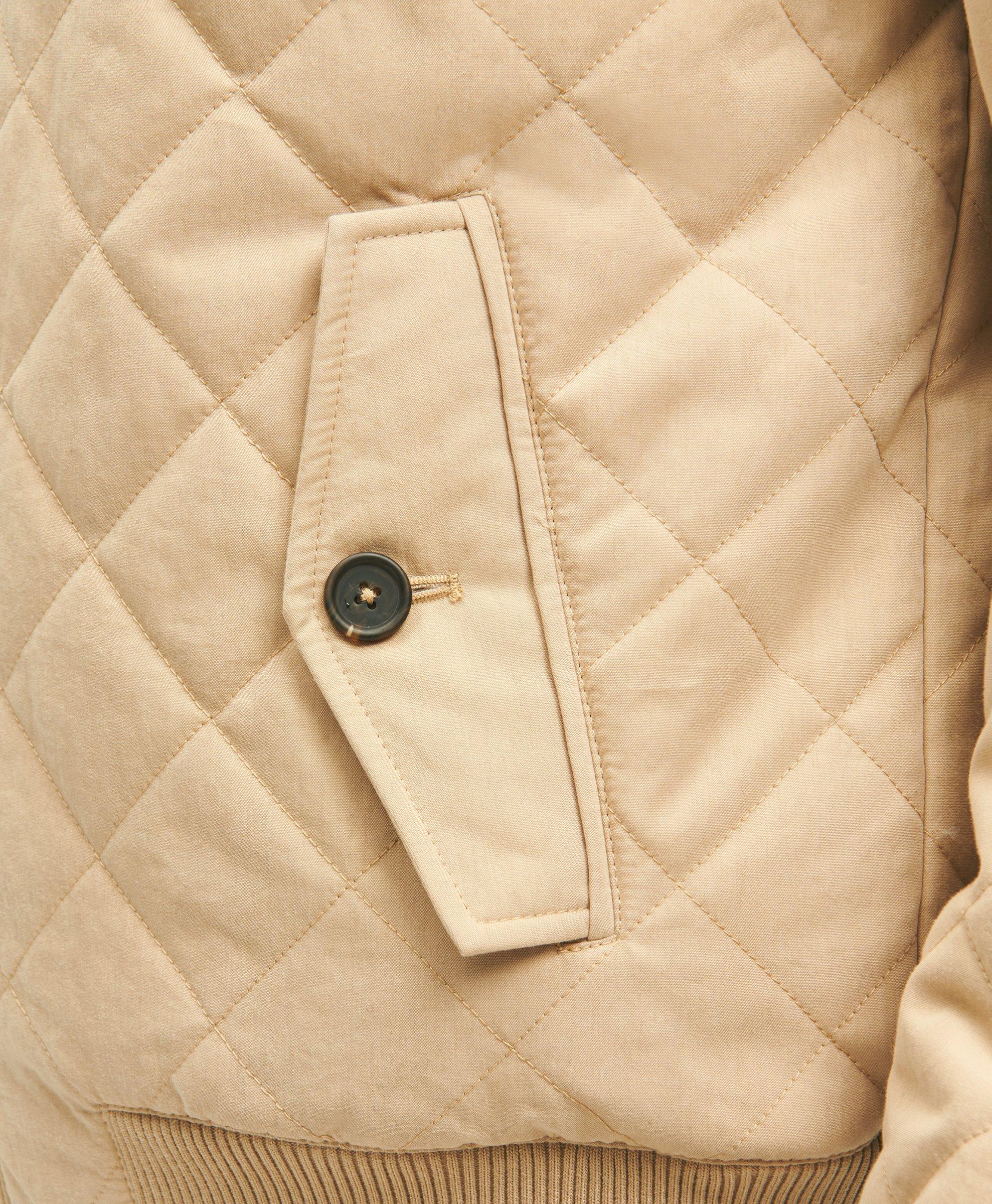 Brooks Brothers Men's Cotton Bomber Jacket | Dark Beige | Size Xs - Shop Holiday Gifts and Styles