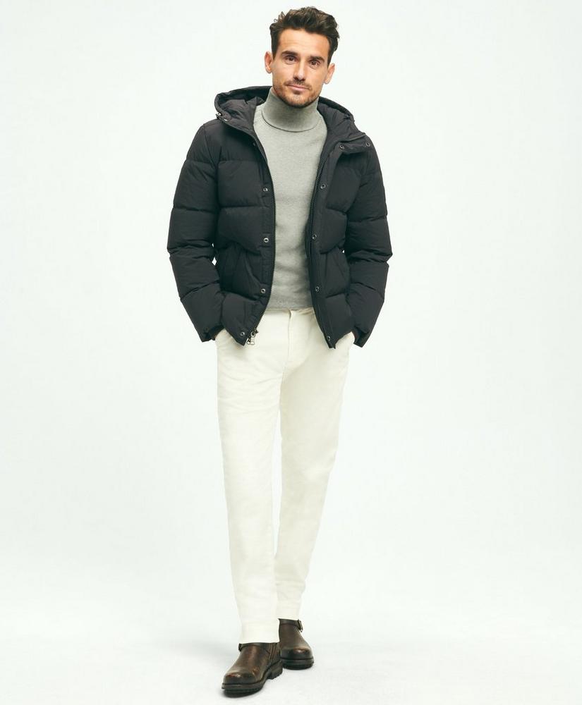 Tech Hooded Down Puffer Coat, image 2