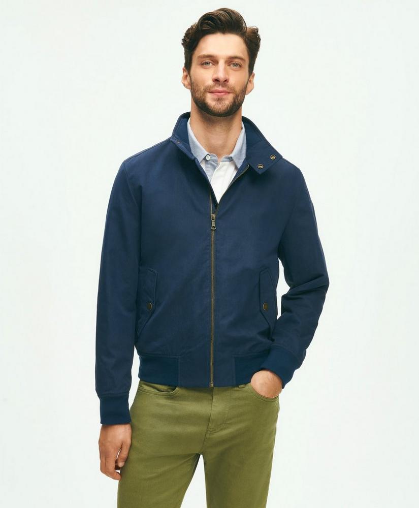 Harrington Jacket in Cotton Blend, image 2