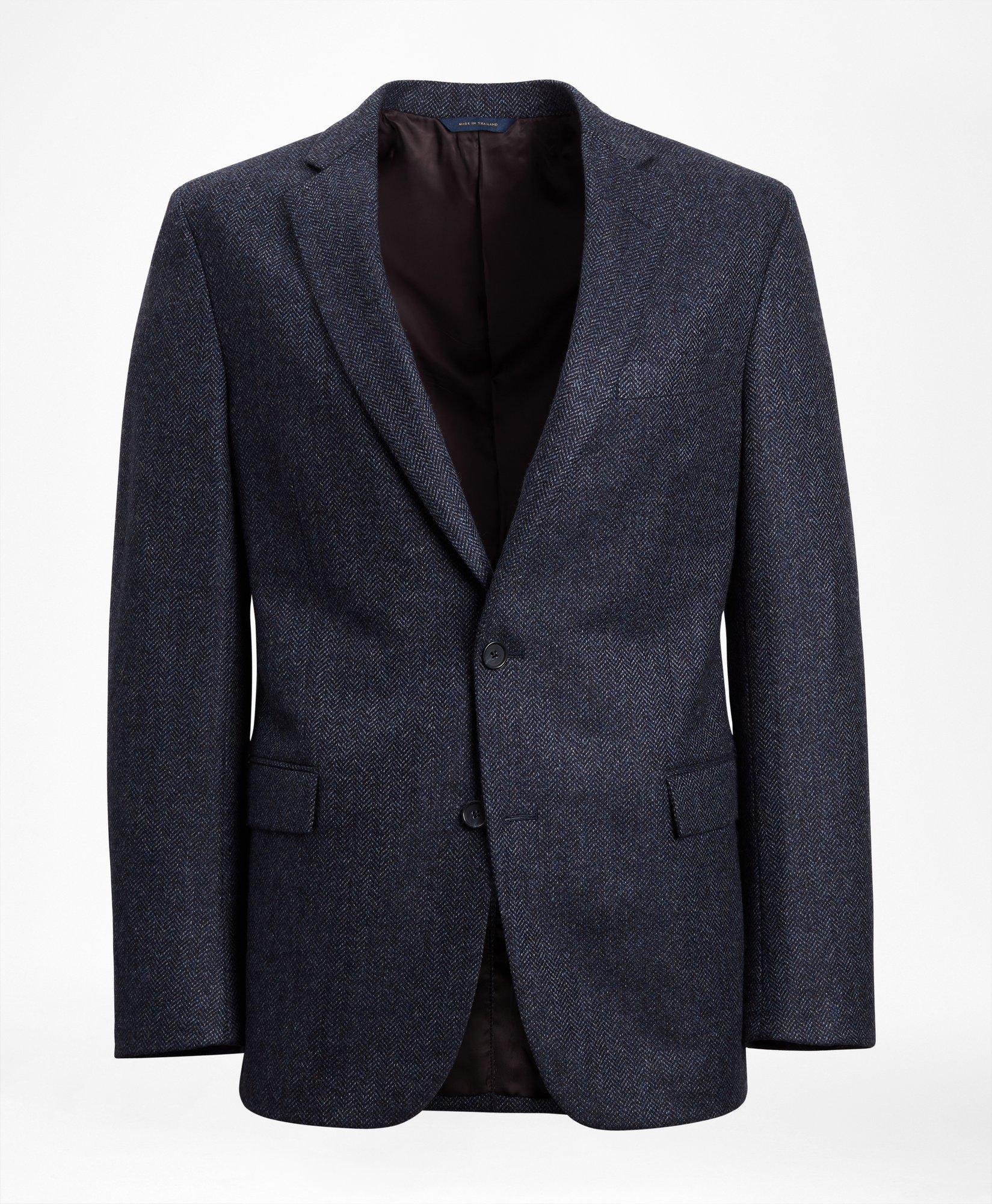 Regent Fit Herringbone Sport Coat