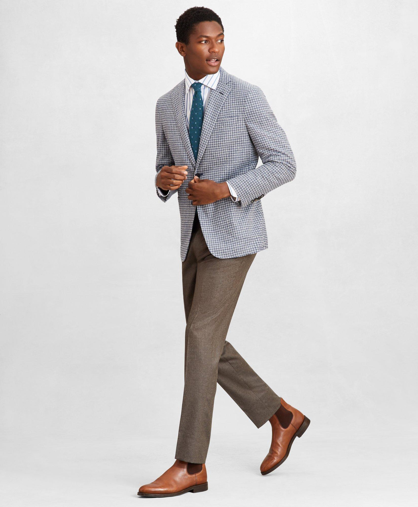 Brooks brothers 2024 houndstooth blazer