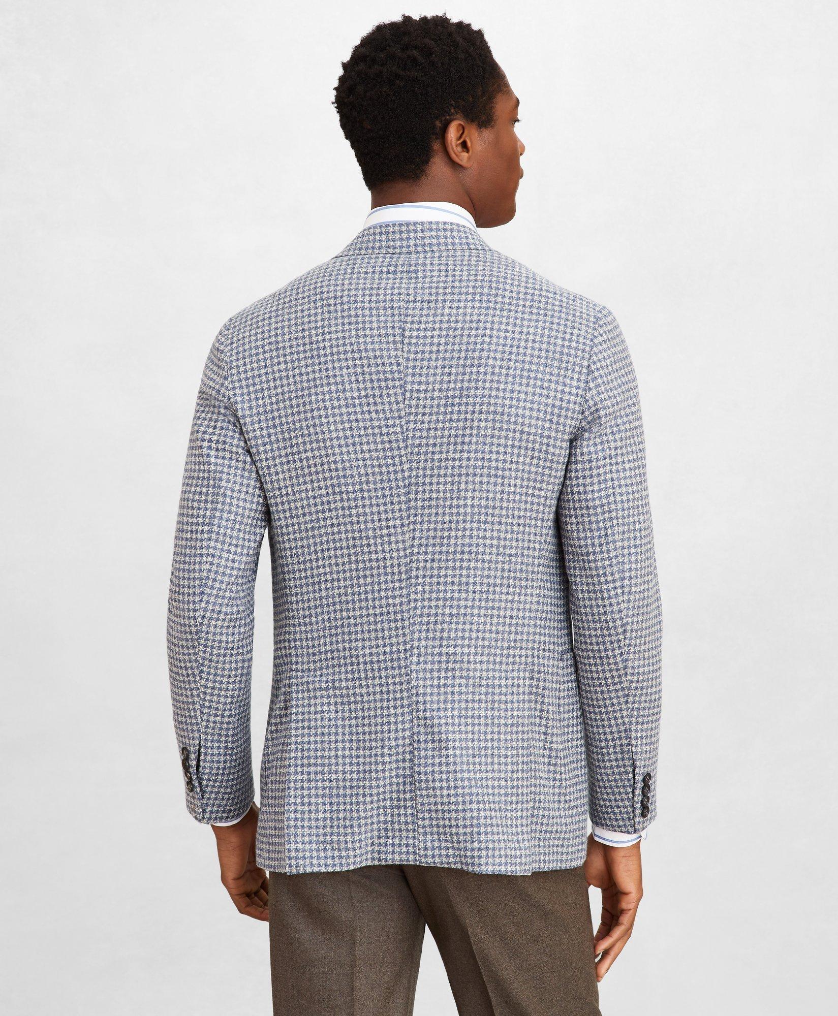 Brooks brothers houndstooth clearance blazer