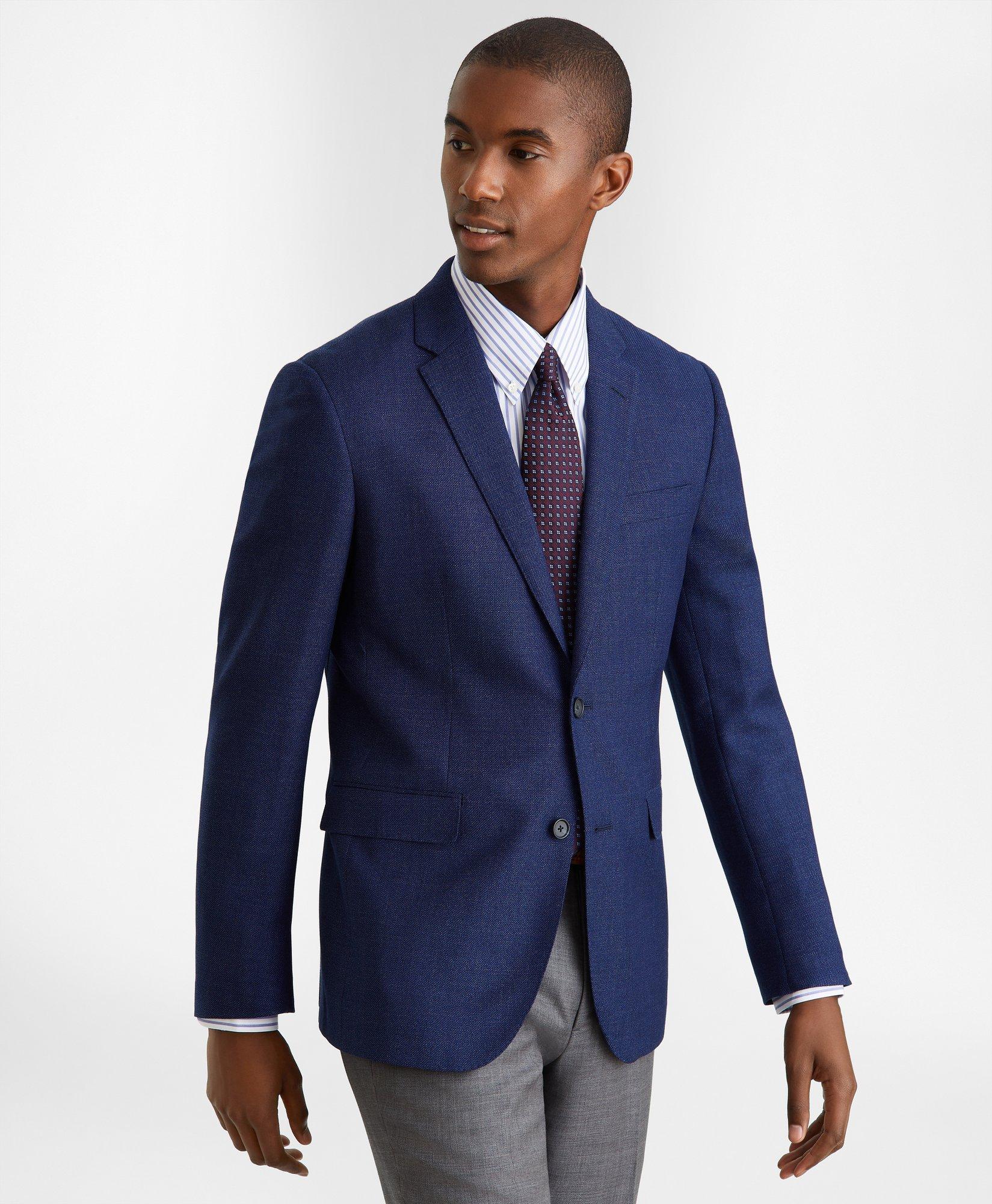 Milano Slim-Fit Hopsack Sport Coat