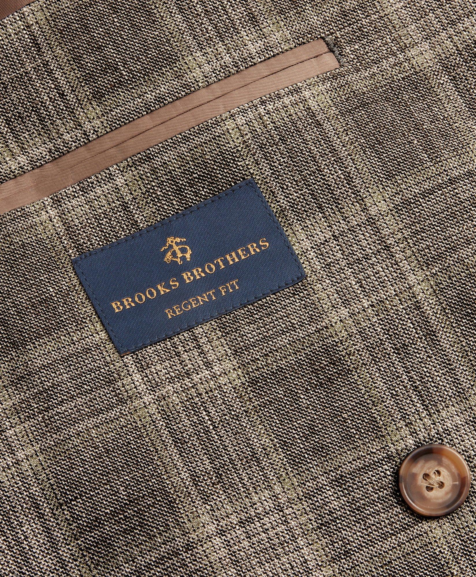 Regent Fit Double Breasted Check Sport Coat