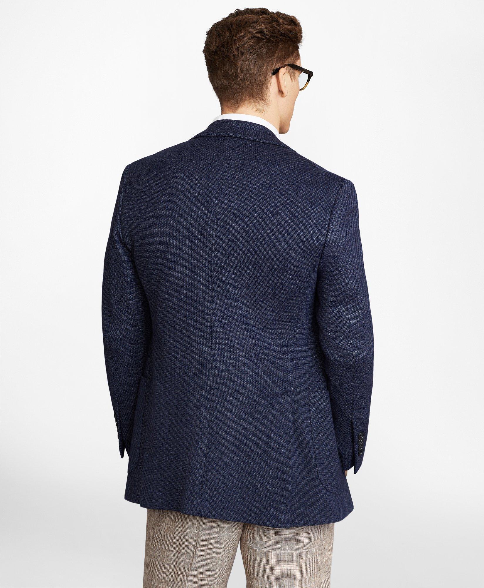 Regent Fit Two-Button Knit Sport Coat