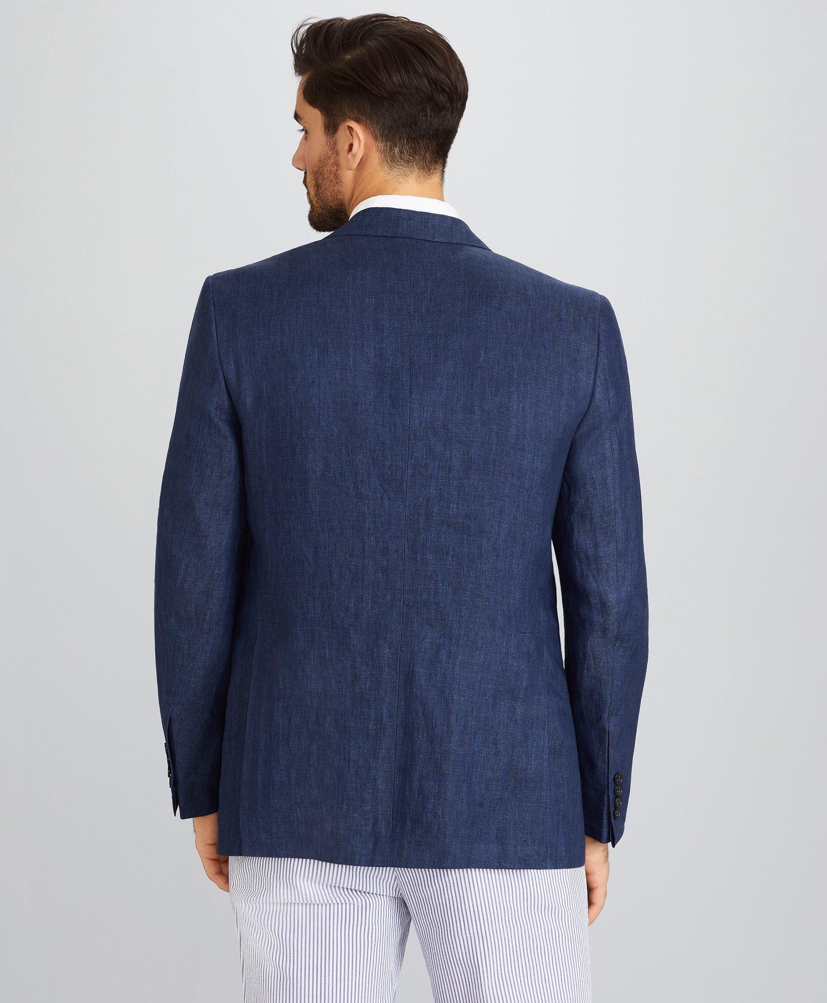 brooks brothers linen blazer