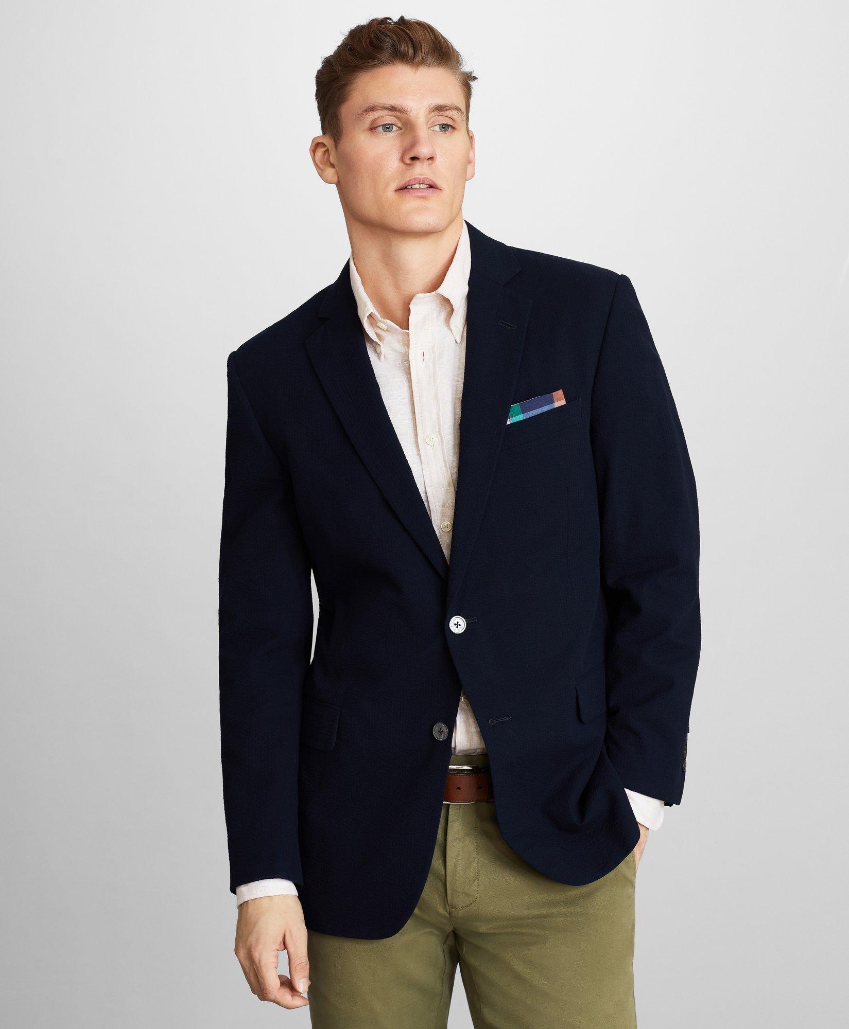 Brooks brothers navy blazer sale hotsell