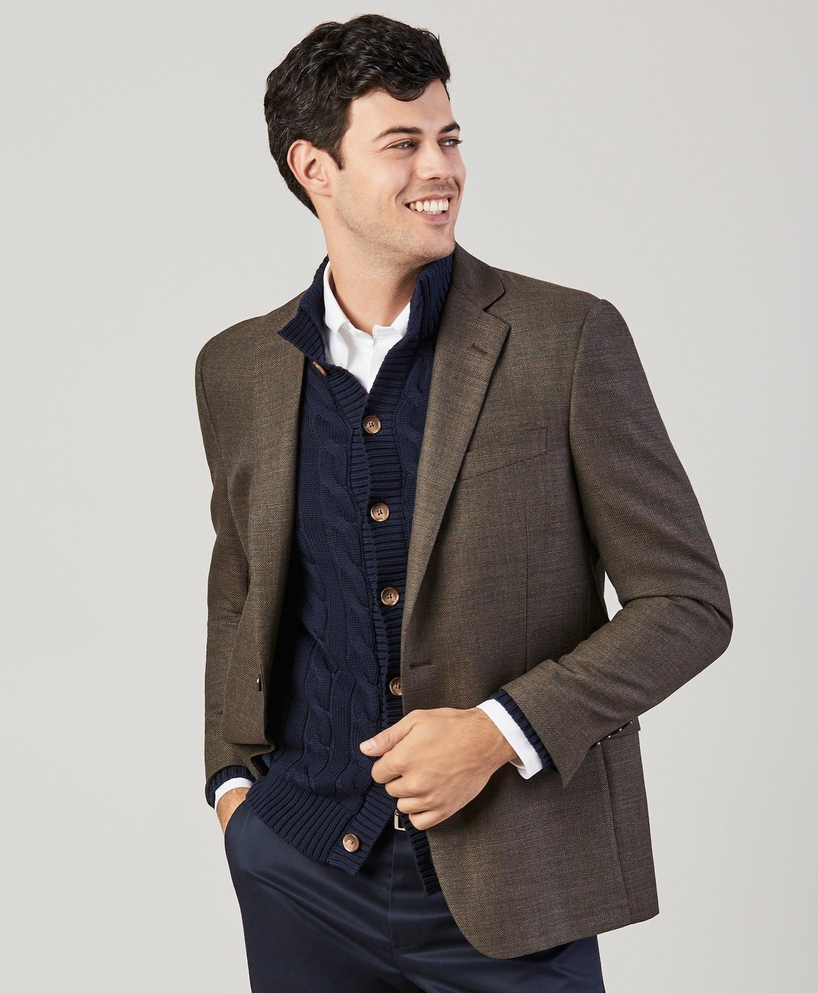 Regent RelaxedFit Hopsack Sport Coat