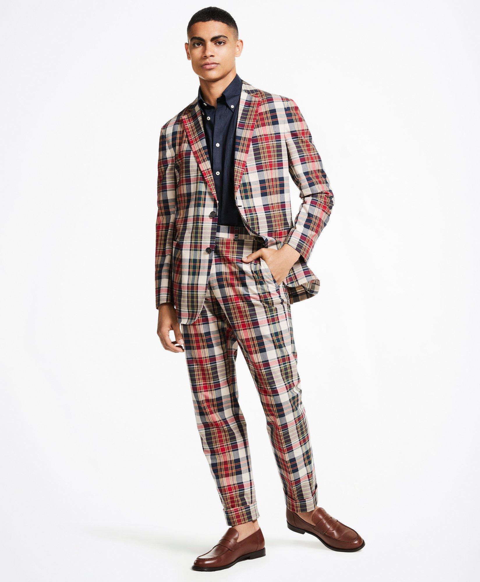 Mens madras blazer new arrivals