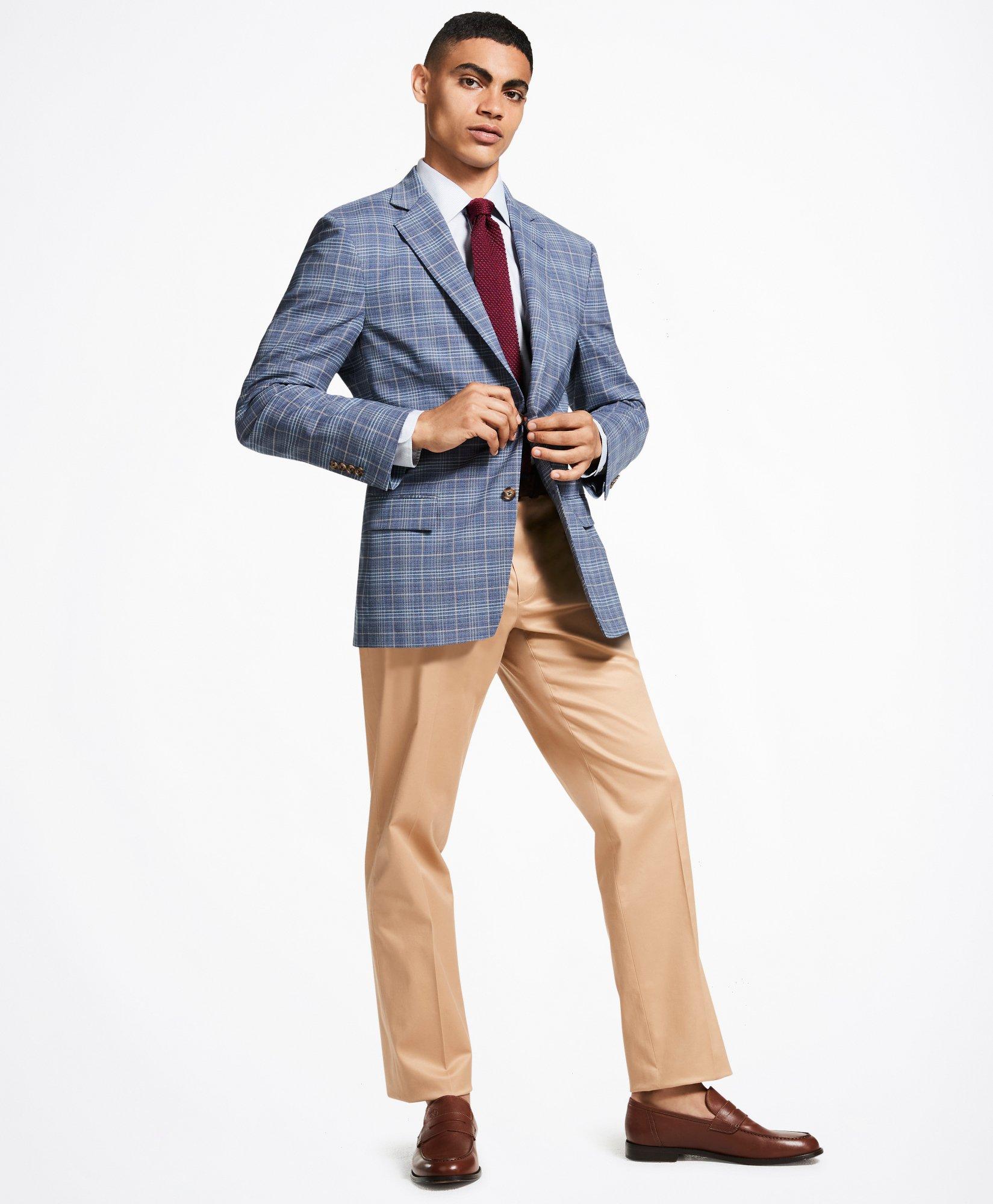 Madison Fit Brooks Brothers Cool Double-Check Sport Coat