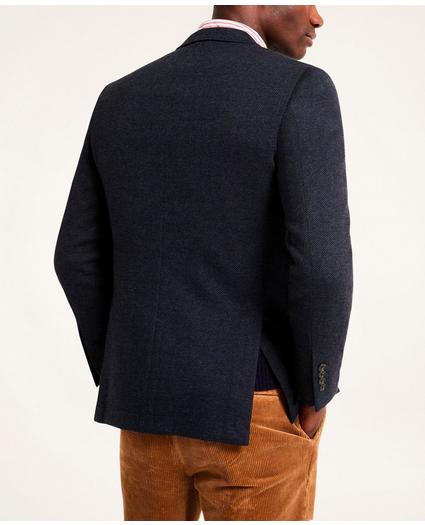 Knit Herringbone Suit Jacket, image 4
