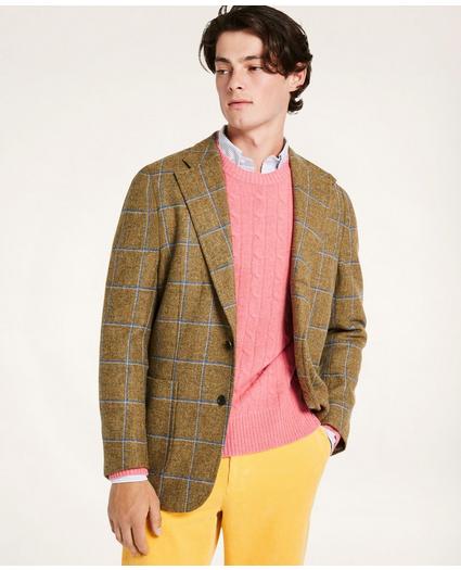Regent Fit Wool Tweed Windowpane Sport Coat, image 1