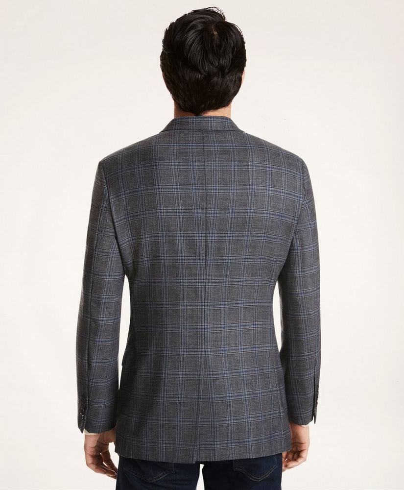 Madison Relaxed-Fit Plaid Sport Coat, image 4