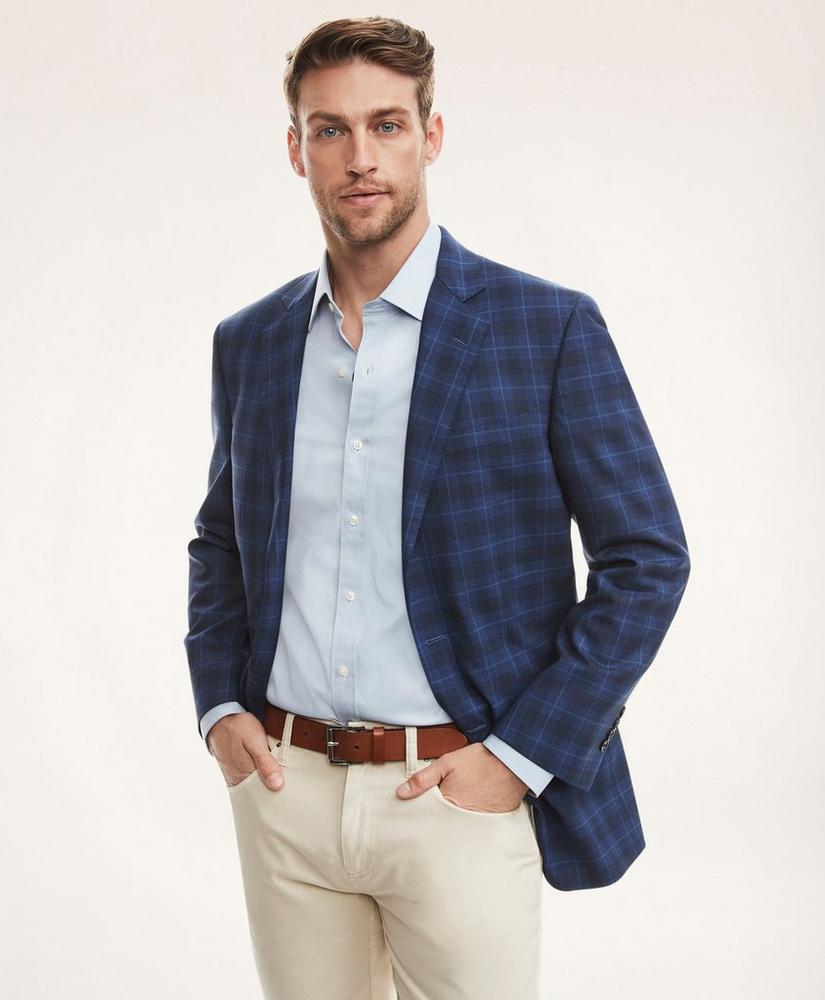 Madison Relaxed-Fit Overcheck Sport Coat, image 3