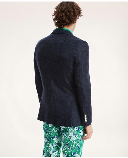 Regent Classic-Fit Italian Wool Silk Linen Hopsack Sport Coat, image 5