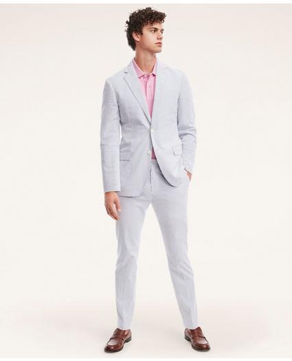 Madison Relaxed-Fit Stretch Seersucker Stripe Sport Coat, image 3
