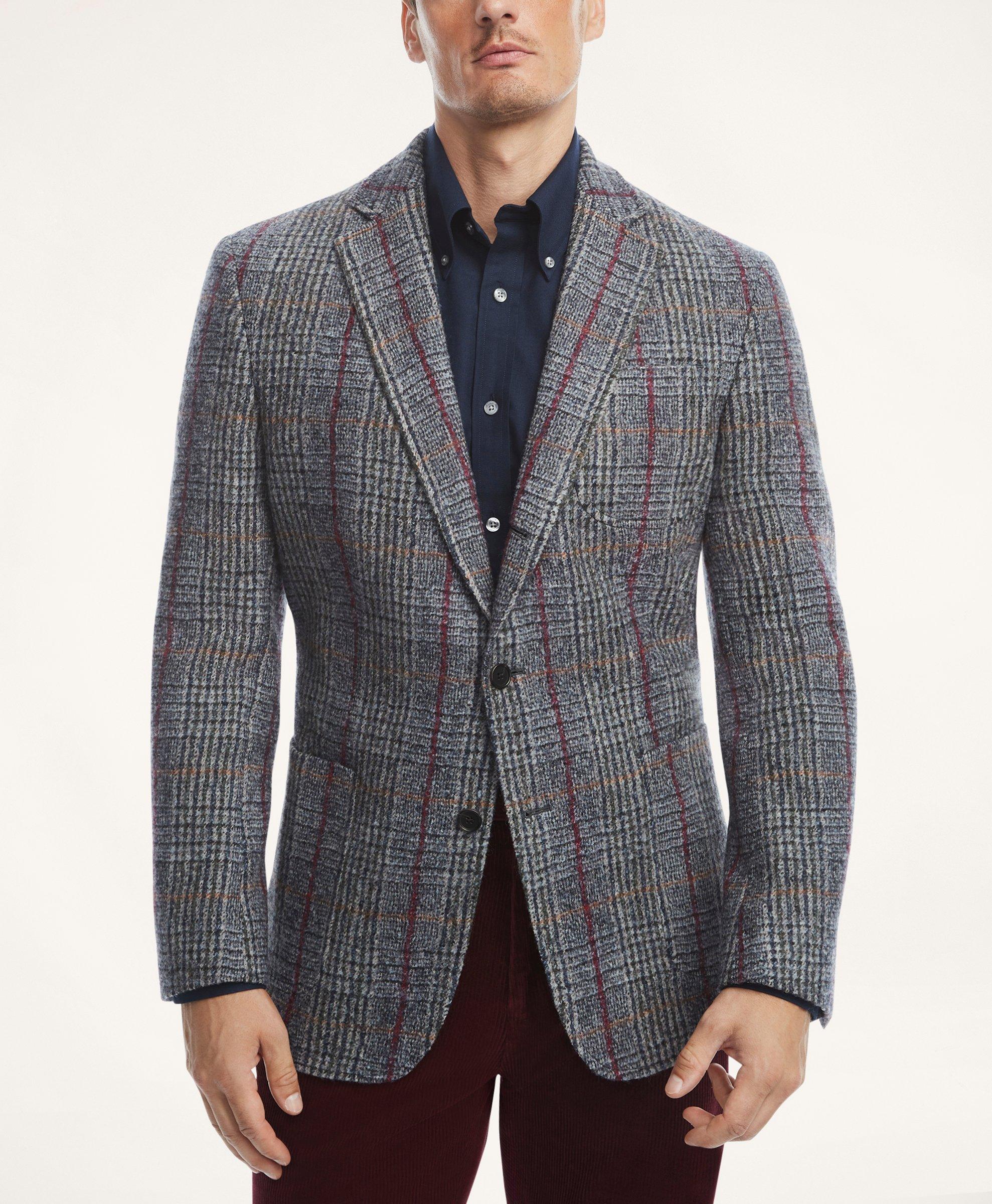 Grey wool 2024 sport coat