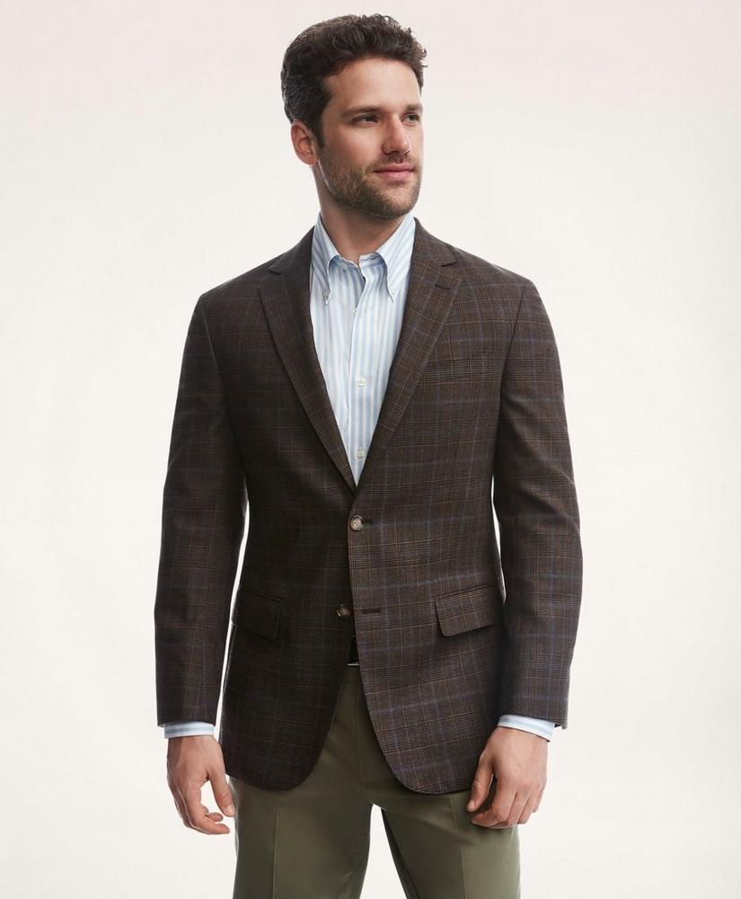 Madison Relaxed Fit-Glen Plaid with Deco Wool Sport Coat, image 1