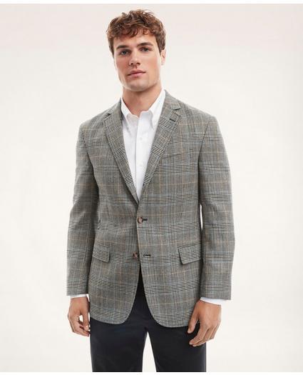Madison Relaxed-Fit Lambswool Multi-Plaid Sport Coat, image 1