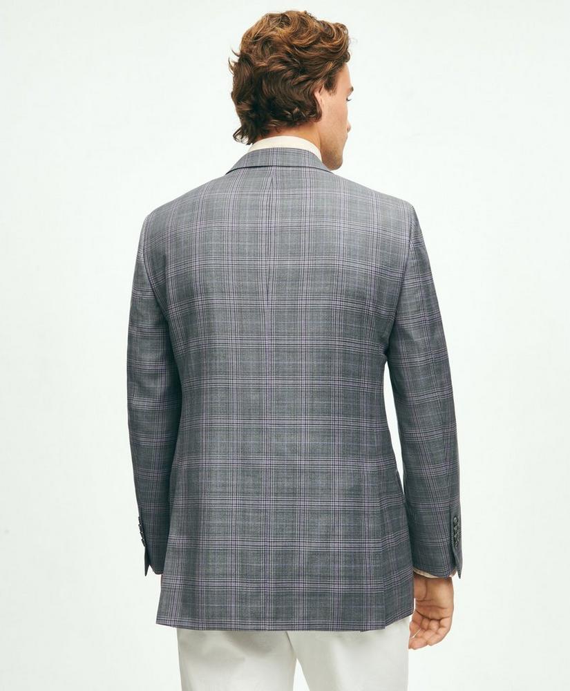 Regent Classic-Fit Wool Check Sport Coat, image 2