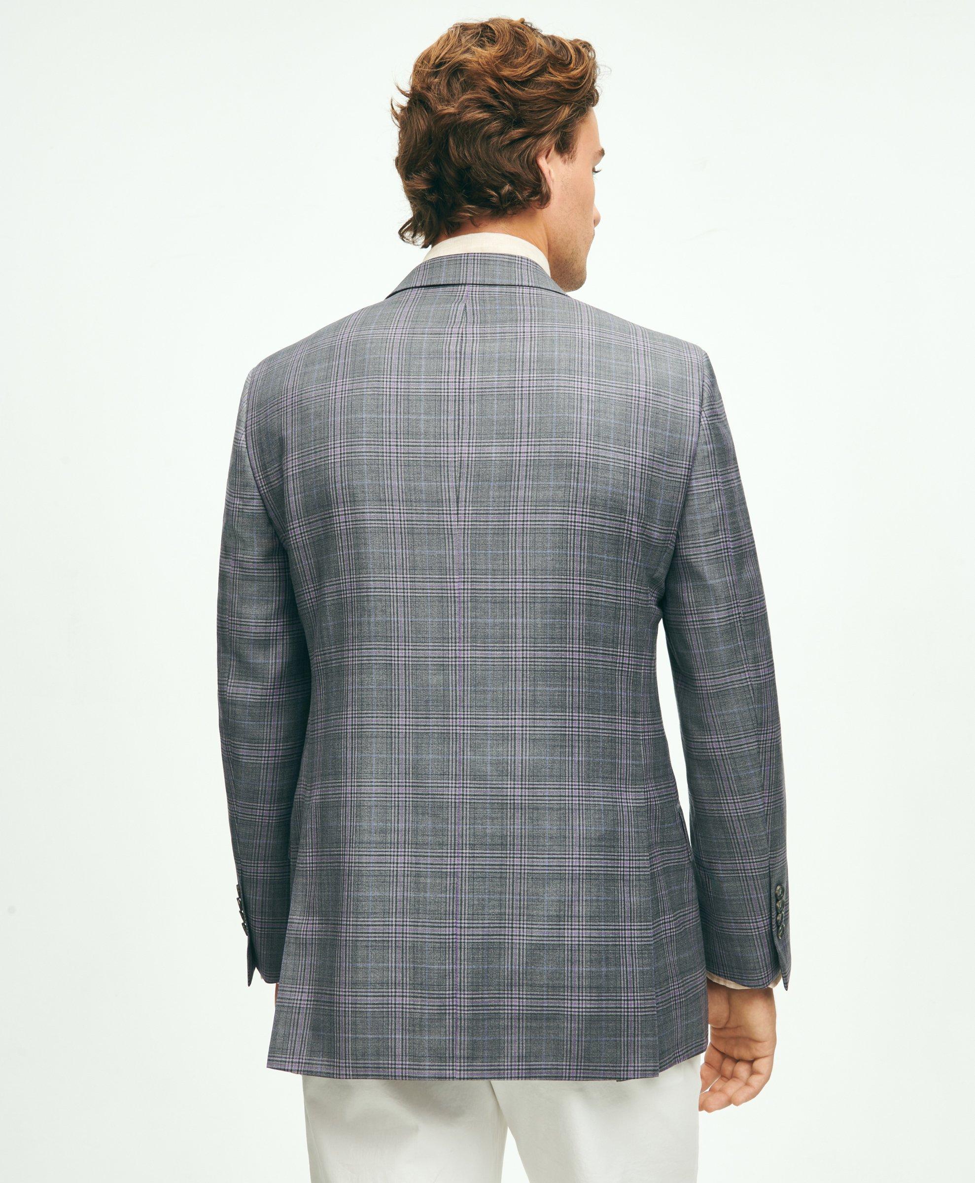 Regent Classic-Fit Wool Check Sport Coat