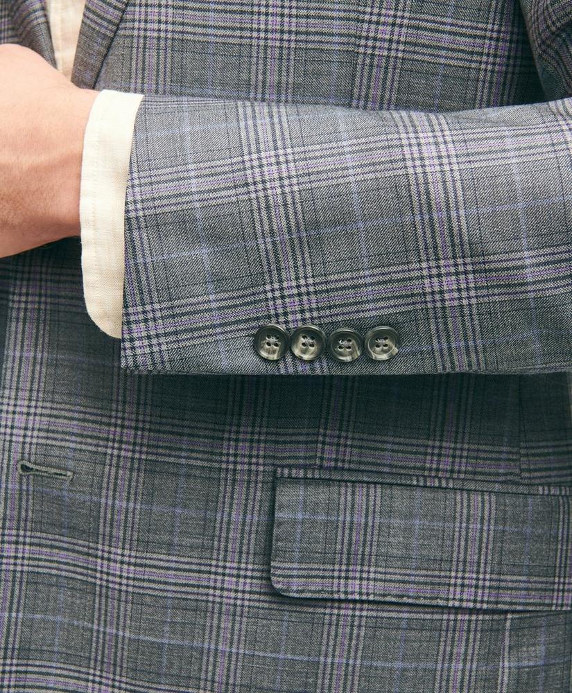 Regent Classic-Fit Wool Check Sport Coat, image 3